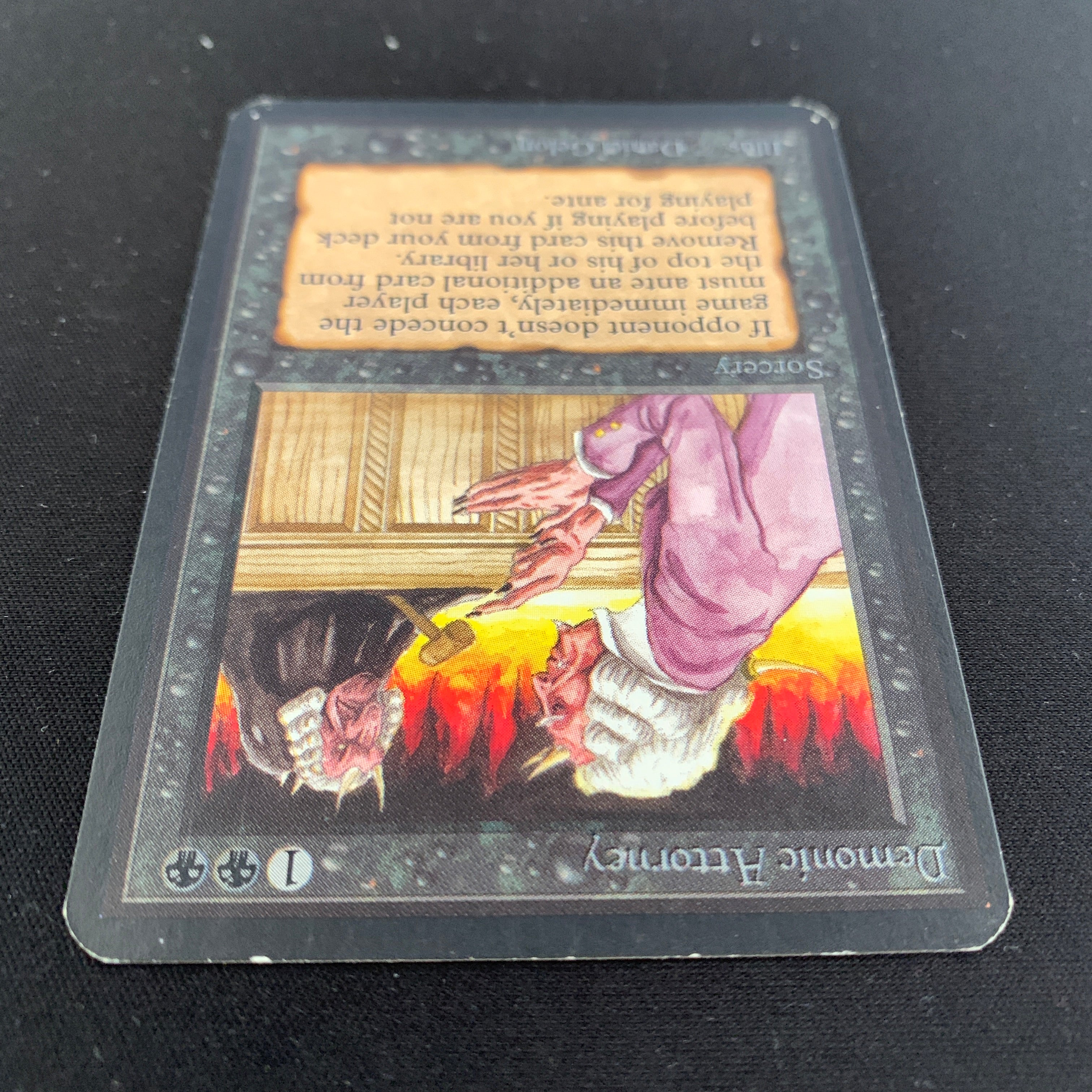 MTG Singles - Demonic Attorney - Alpha -
