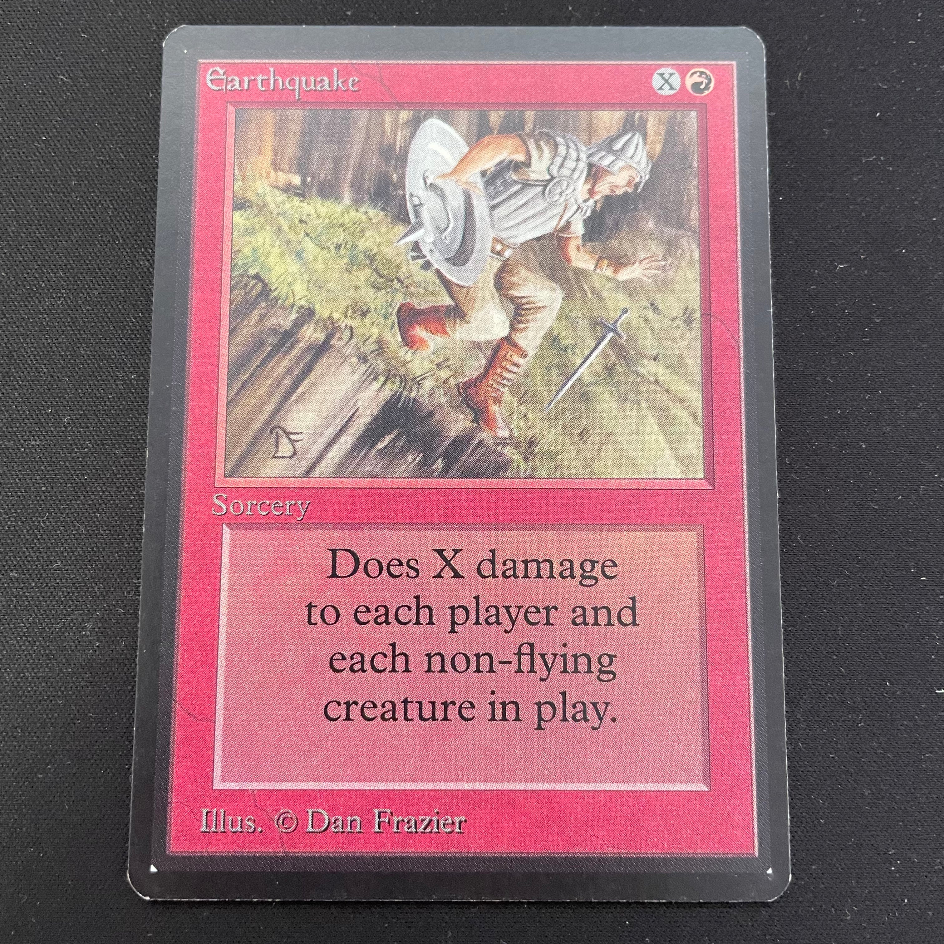 MTG Singles - Earthquake - Beta -