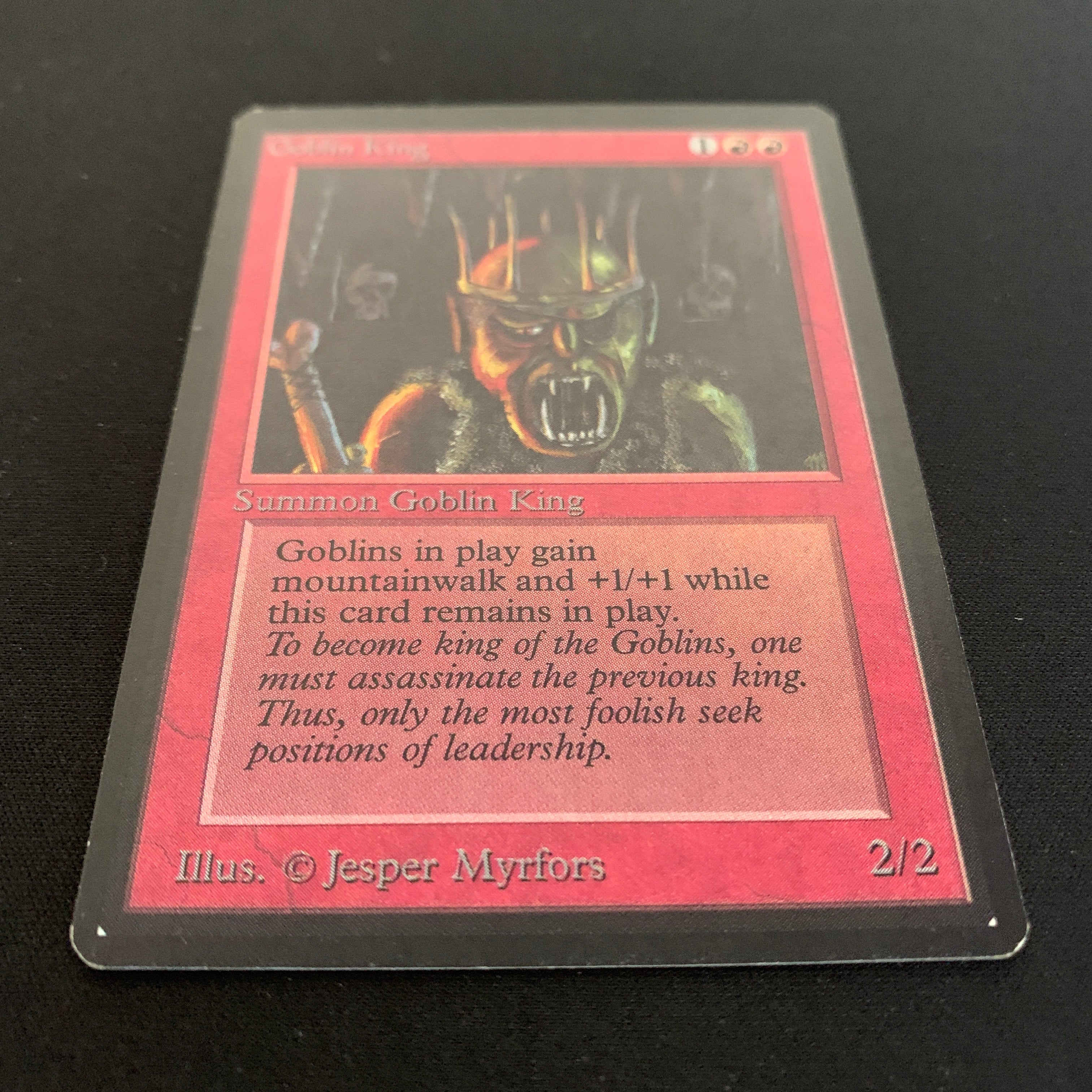 MTG Singles - Goblin King - Beta -