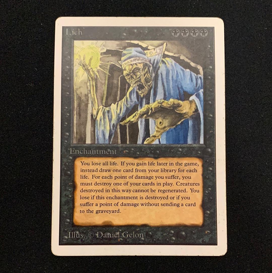 MTG Singles - Lich - Unlimited -