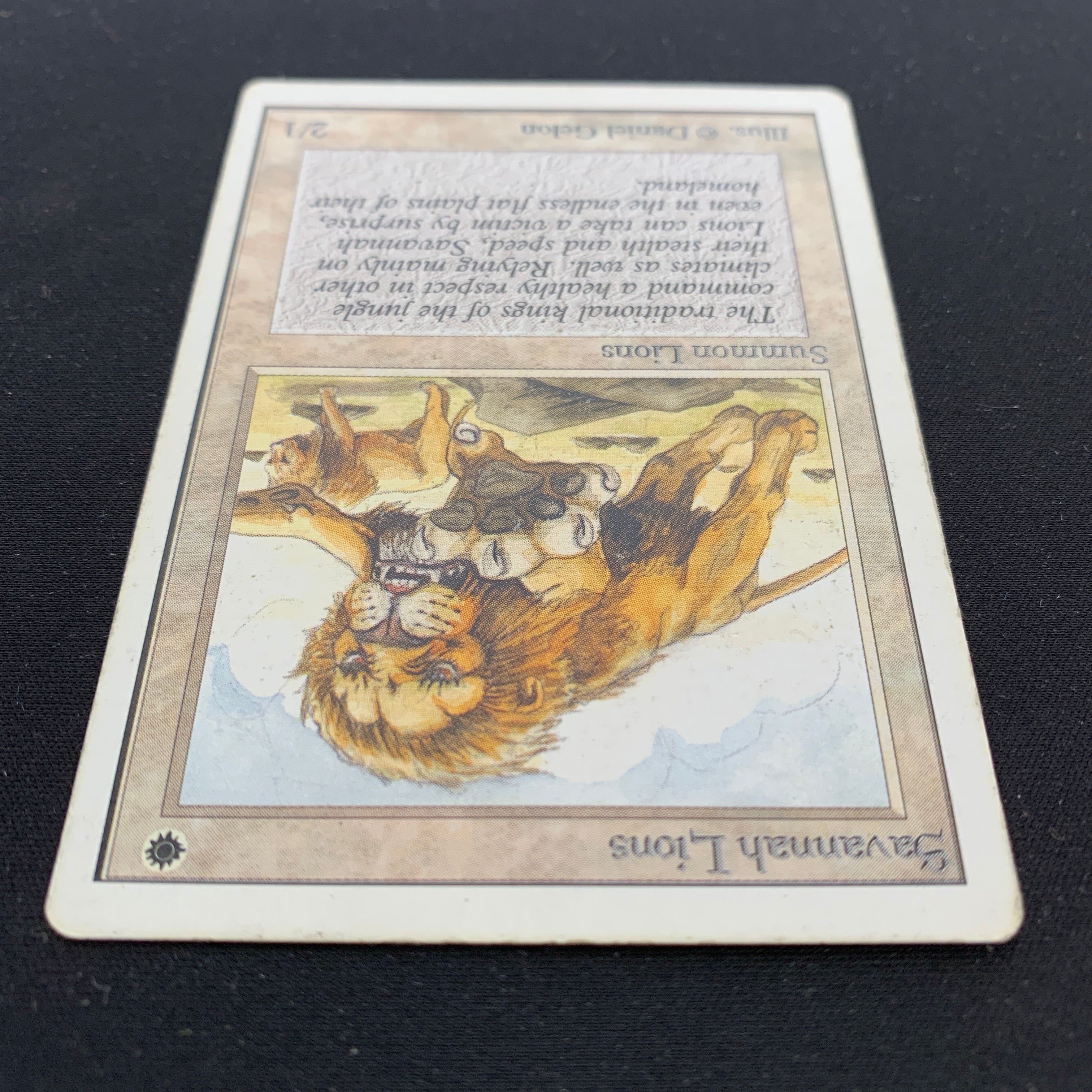MTG Singles - Savannah Lions - Unlimited -