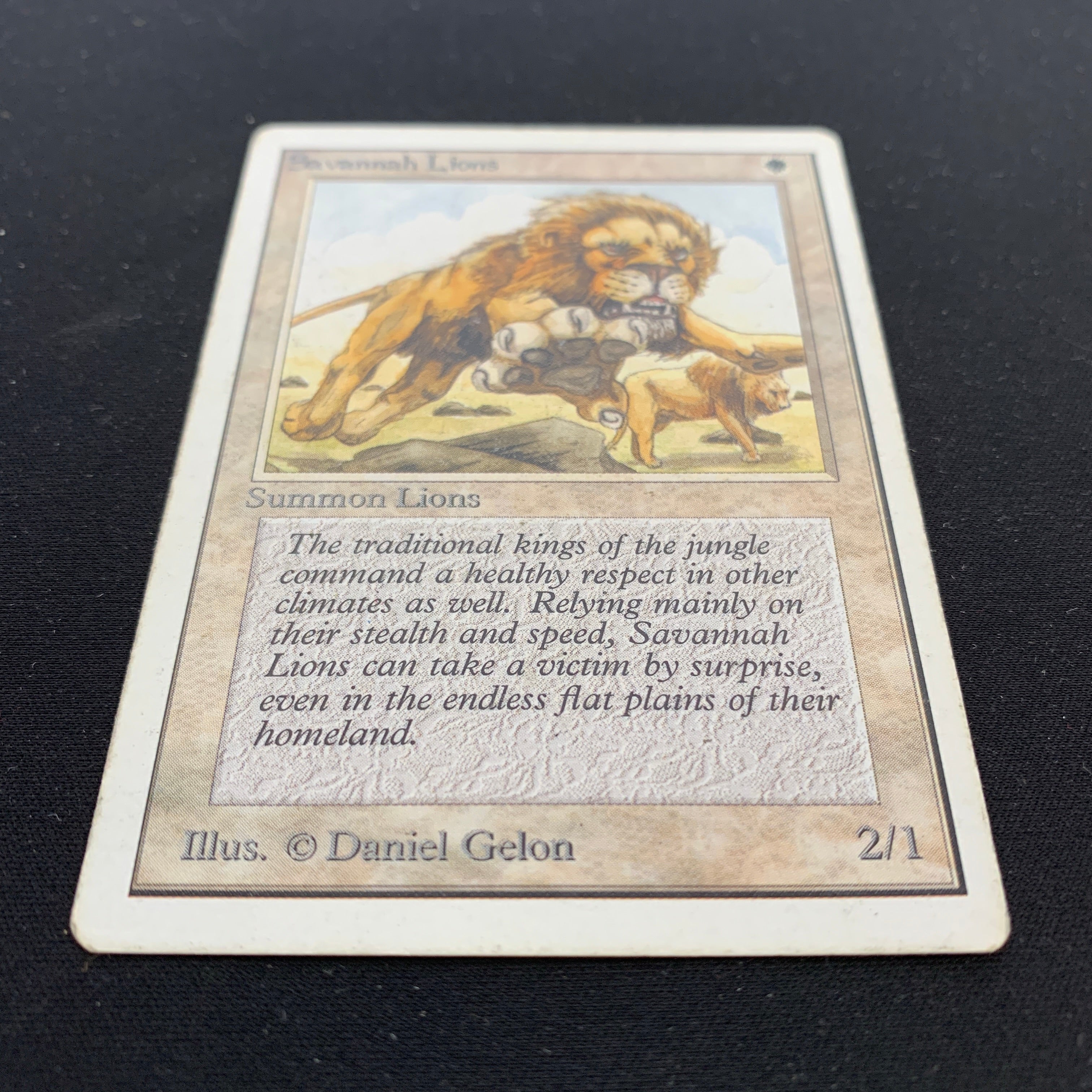 MTG Singles - Savannah Lions - Unlimited -