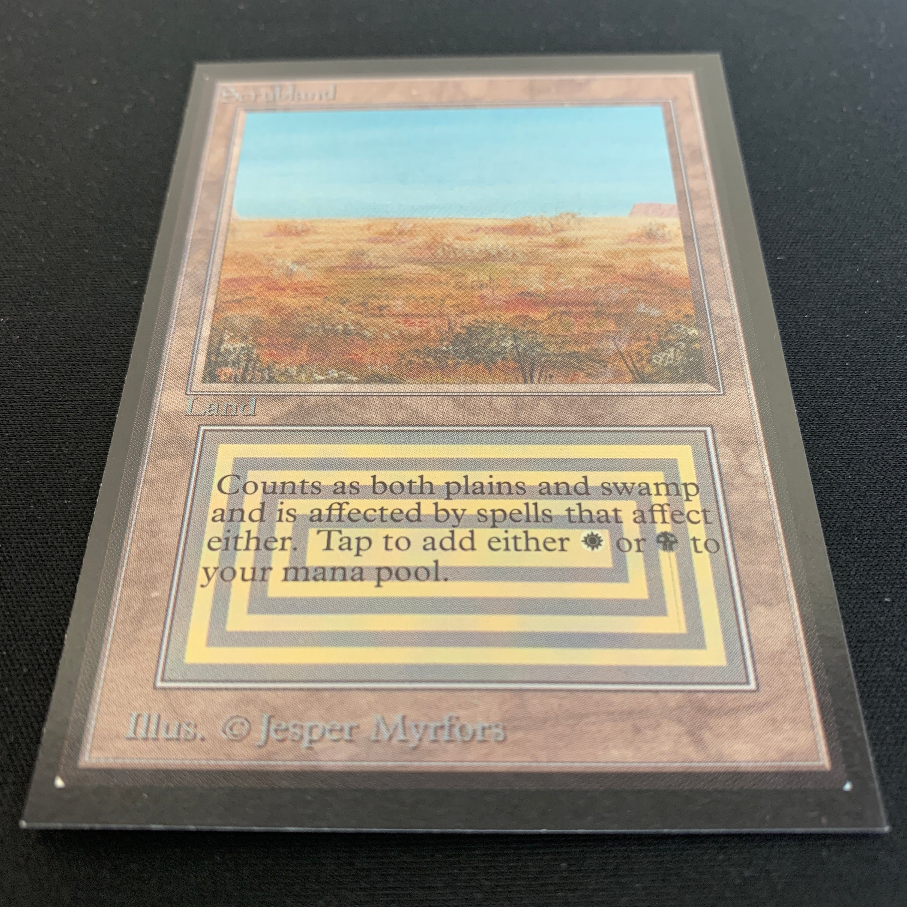 MTG Singles - Scrubland - International Edition -