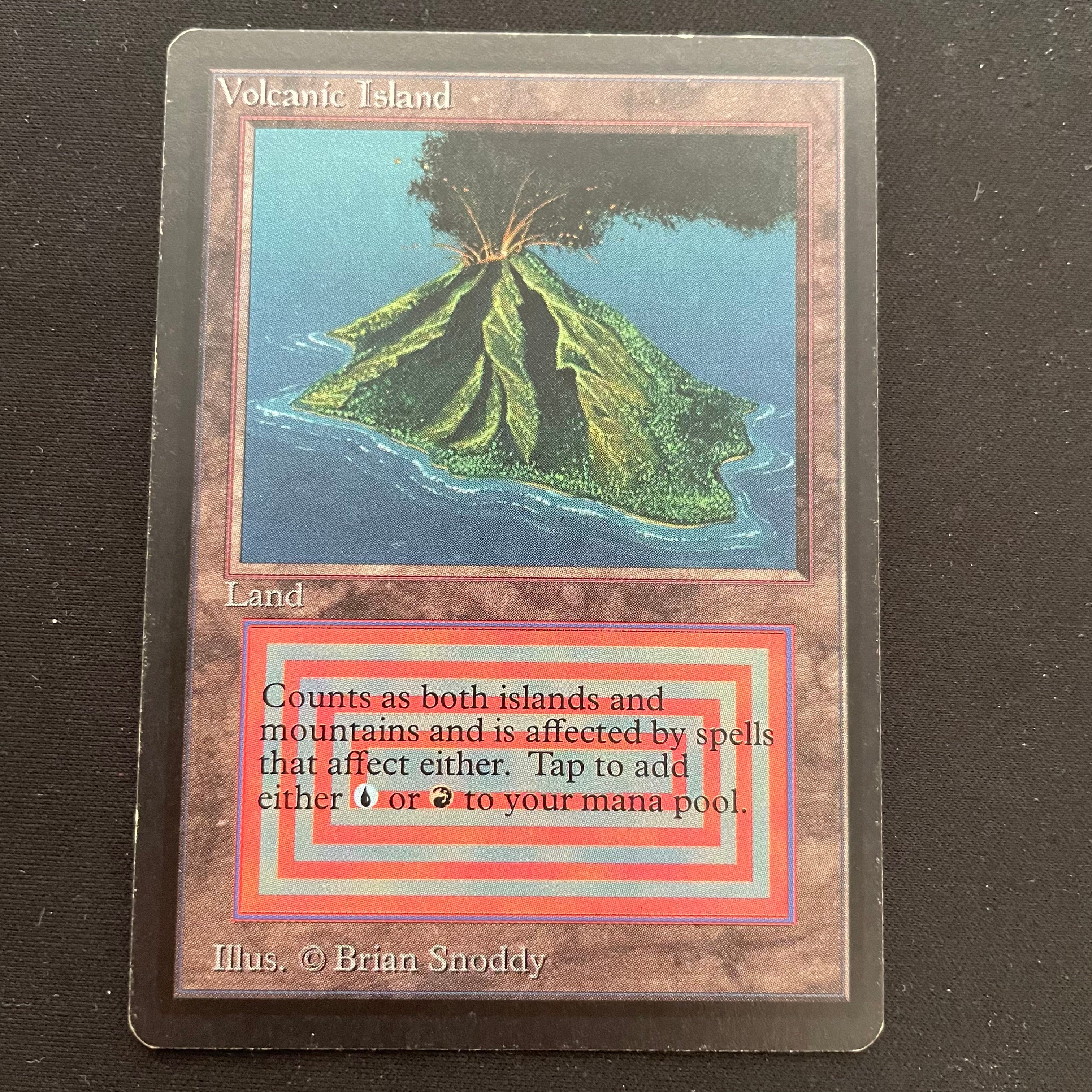 MTG Singles - Volcanic Island - Beta -