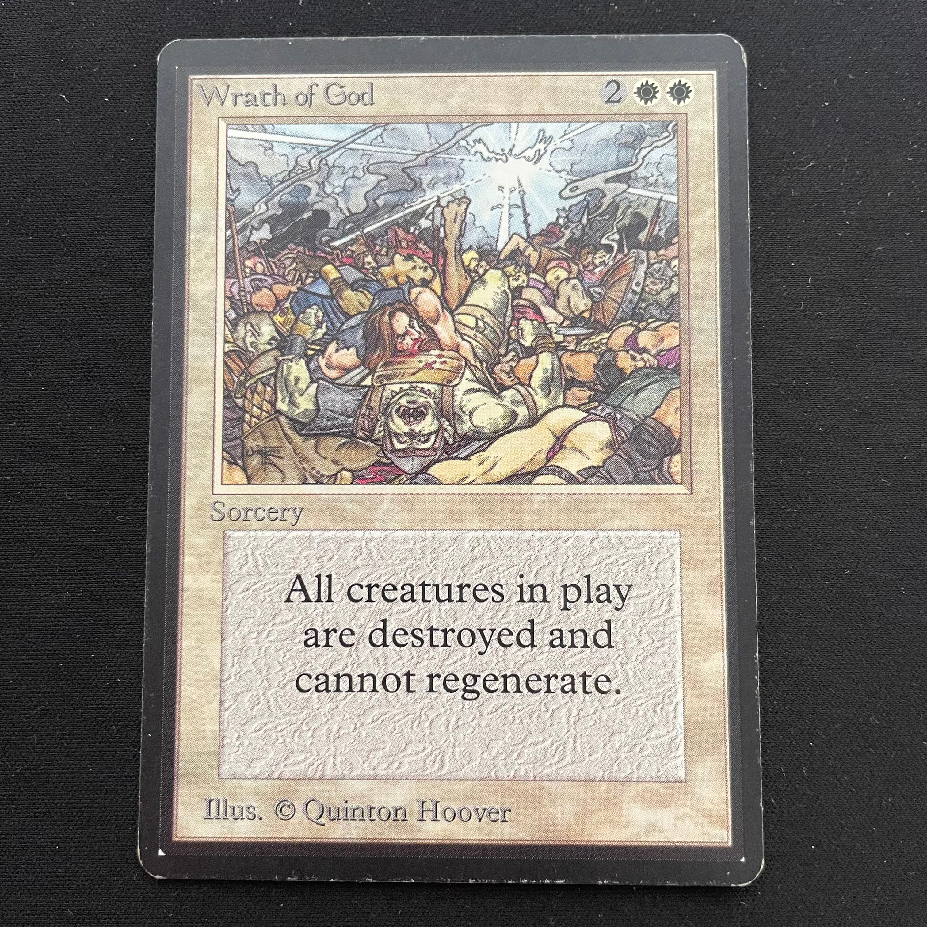 MTG Singles - Wrath of God - Beta -