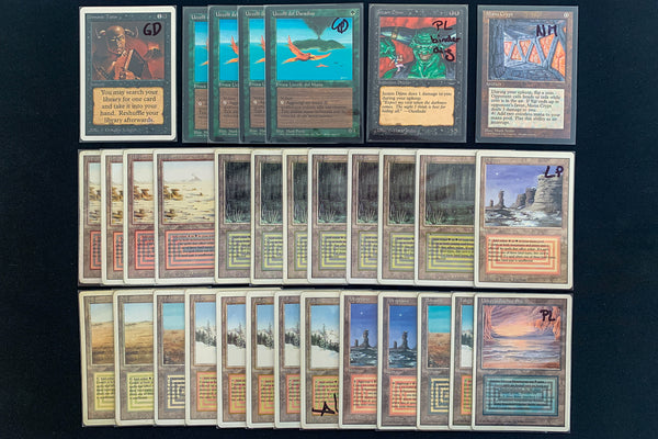 New Arrivals: All WCD Decks 1997-1998, Juzam Djinn, Revised Dual Lands