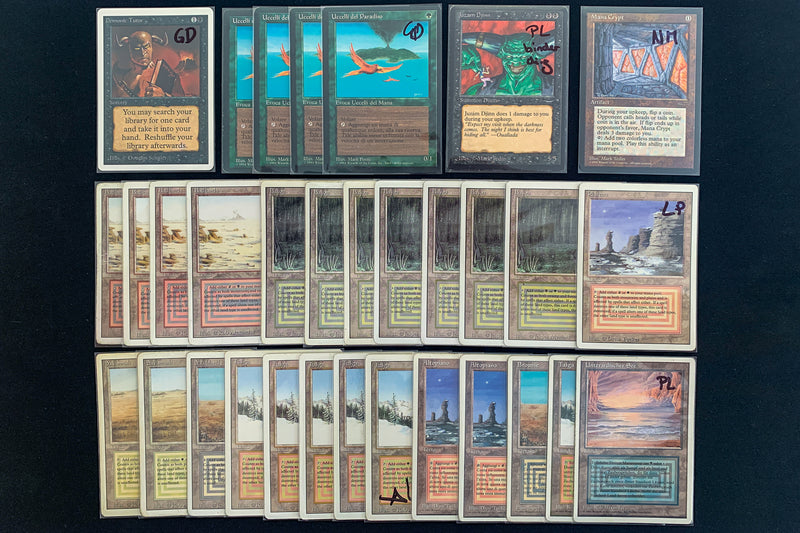 New Arrivals: All WCD Decks 1997-1998, Juzam Djinn, Revised Dual Lands