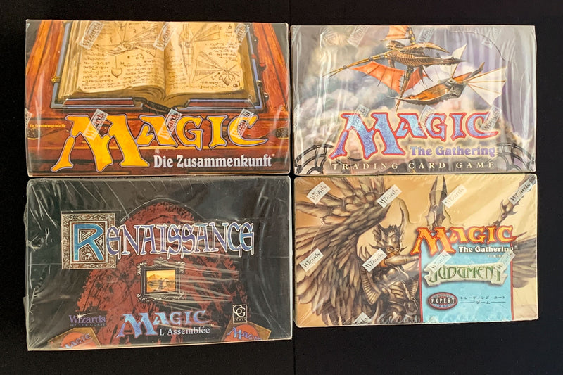 New Arrivals Drop: Pro Tour Collector Set, Full Foil Planeshift Set, Alpha Drain Life, Sealed Booster Boxes