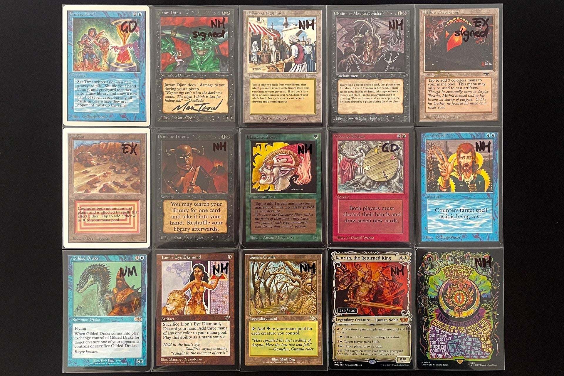 New Arrivals: Unlimited Timetwister, Juzam Djinn, Workshop and more!