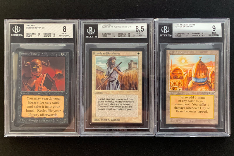 New Arrivals Drop: PSA 9 Foil Shivan Dragon, BGS Beta Cards, Library of Alexandria