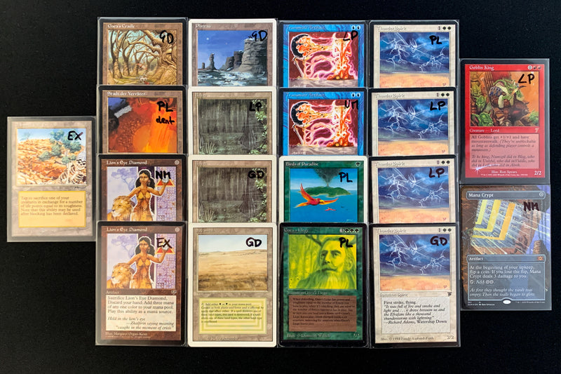 New Arrivals: Diamond Valley, Foil Goblin King, Sealed Revised & FBB