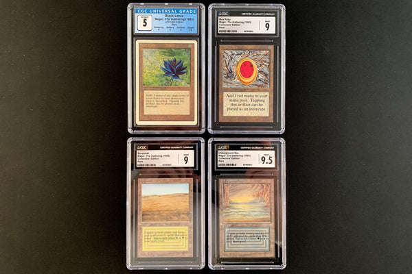 New Arrivals: CGC Unlimited Black Lotus, CE Mox Ruby, Duals and Summer Magic Swamp