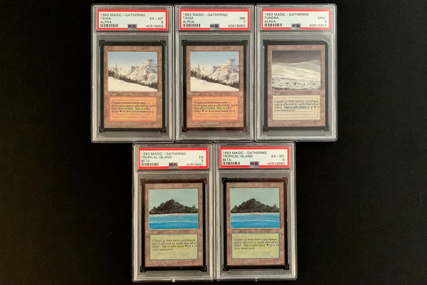 New Arrivals: Alpha and Beta Duals, PSA 10 Old Man, PSA 8 Sol Ring