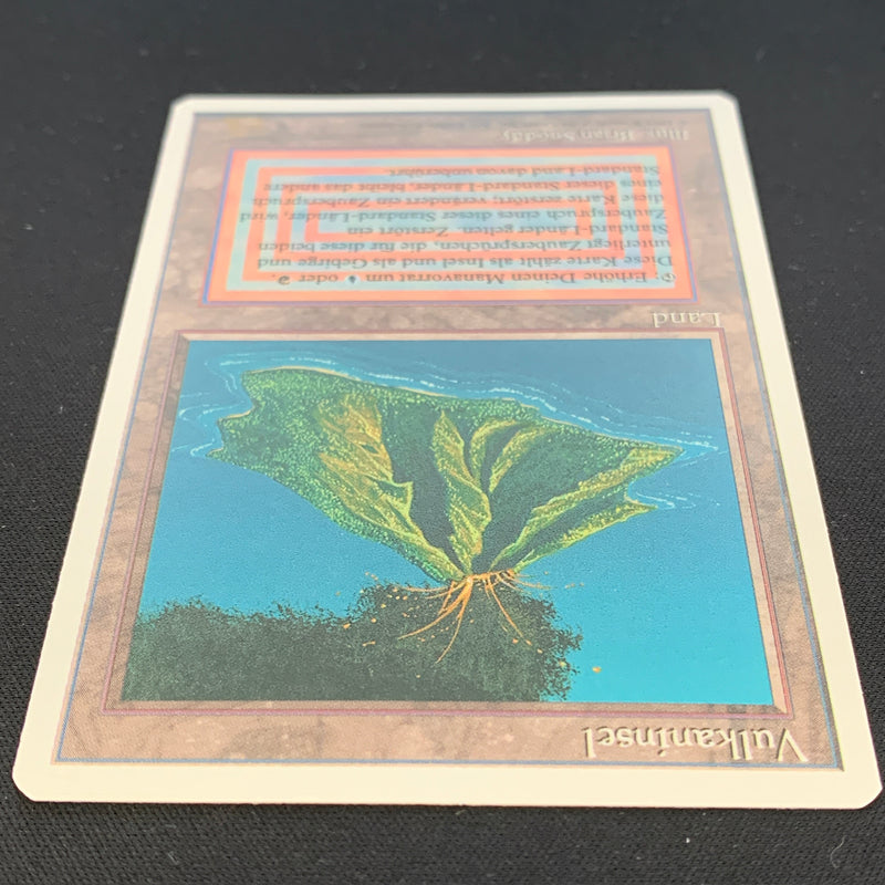 Volcanic Island - Foreign White Bordered - German