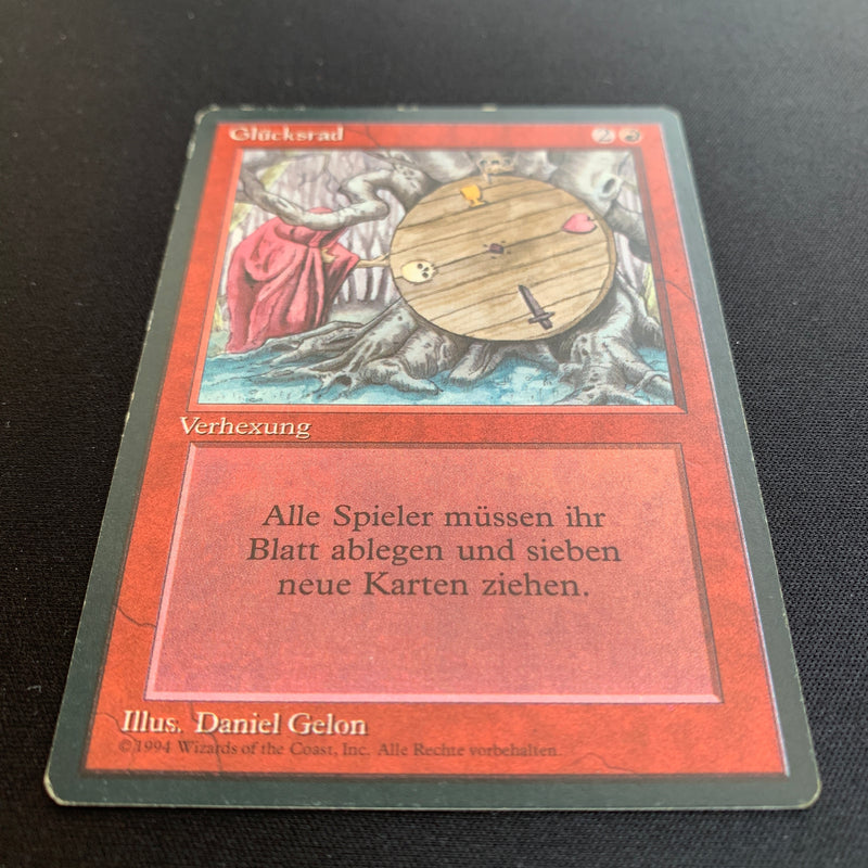 Wheel of Fortune - Foreign Black Bordered - German