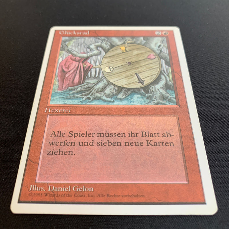 Wheel of Fortune - Foreign White Bordered - German