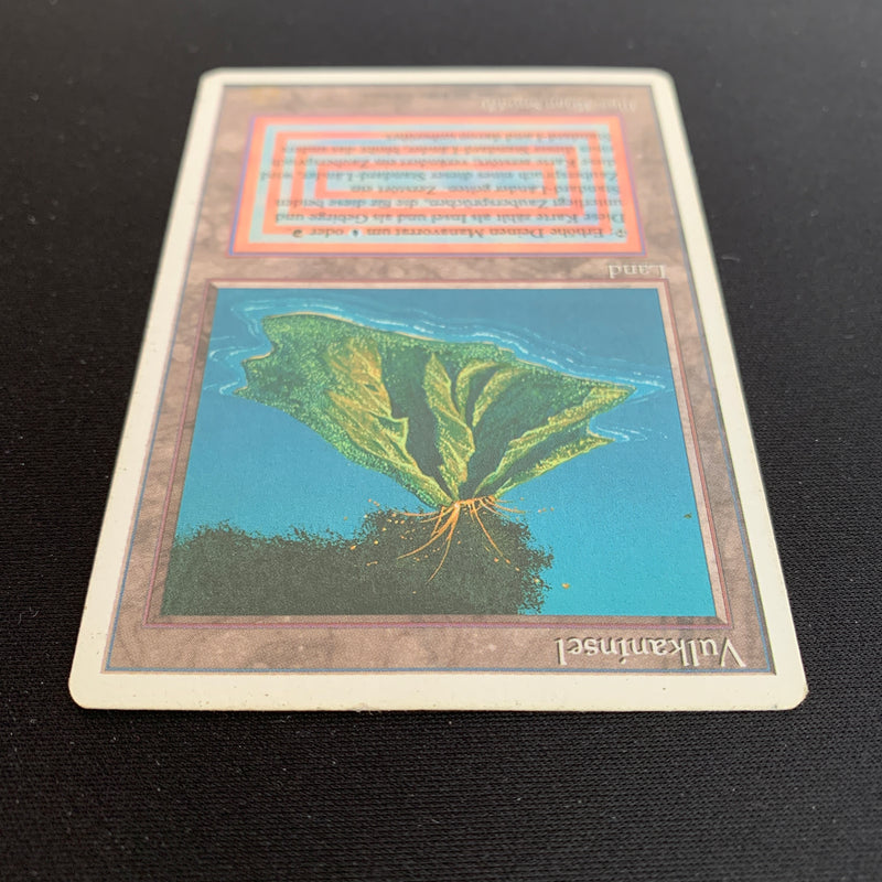 Volcanic Island - Foreign White Bordered - German