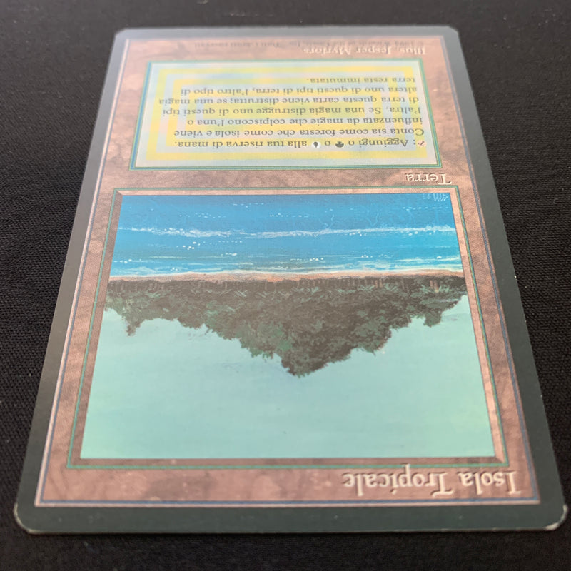 Tropical Island - Foreign Black Bordered - Italian