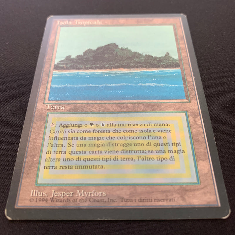 Tropical Island - Foreign Black Bordered - Italian