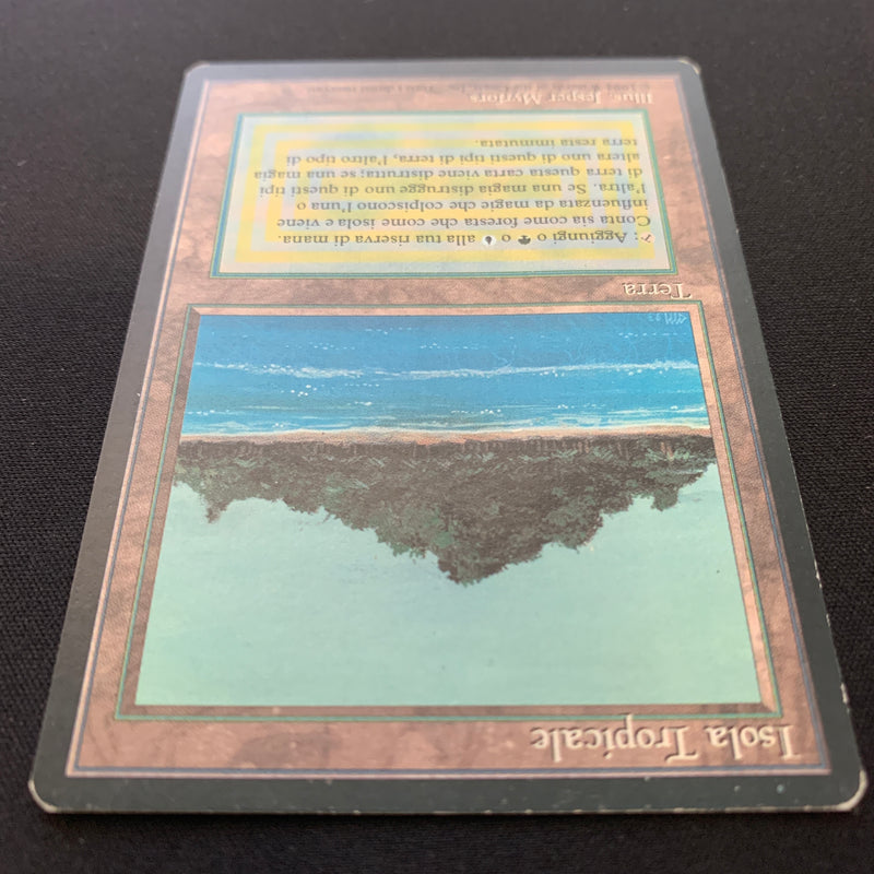 Tropical Island - Foreign Black Bordered - Italian