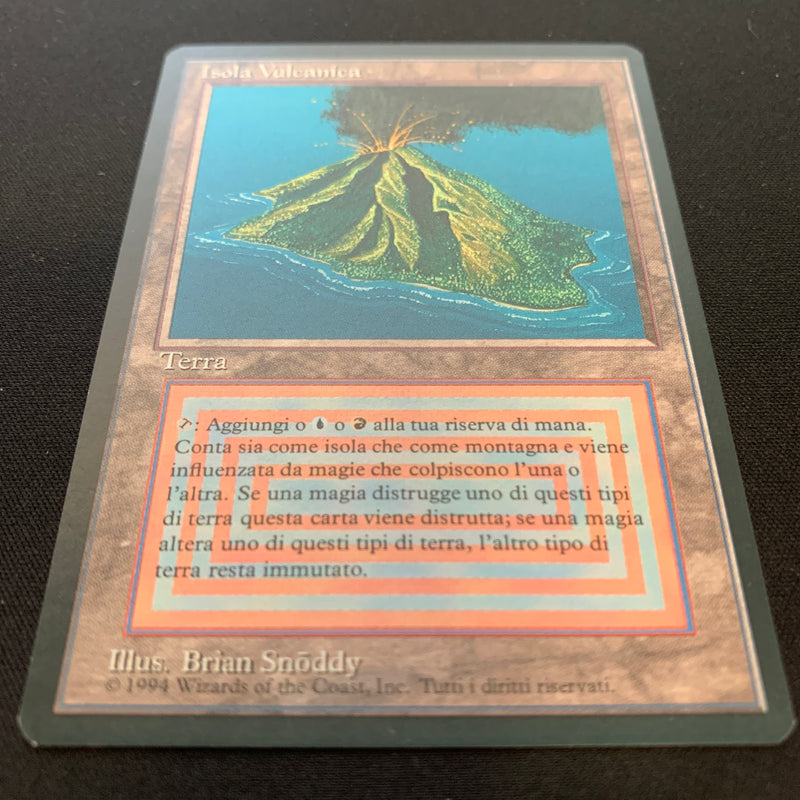 Volcanic Island - Foreign Black Bordered - Italian