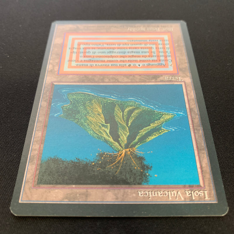 Volcanic Island - Foreign Black Bordered - Italian