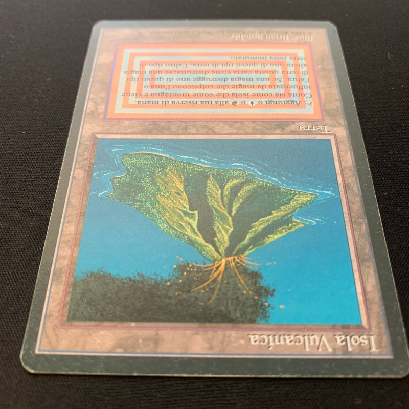 Volcanic Island - Foreign Black Bordered - Italian