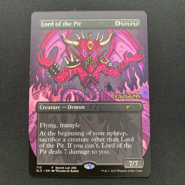 Lord of the Pit (Serialized) - MagicCon Products - NM, 261/295