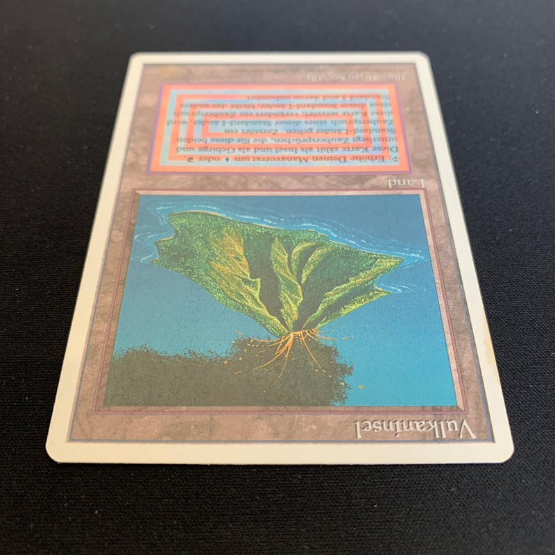 Volcanic Island - Foreign White Bordered - German