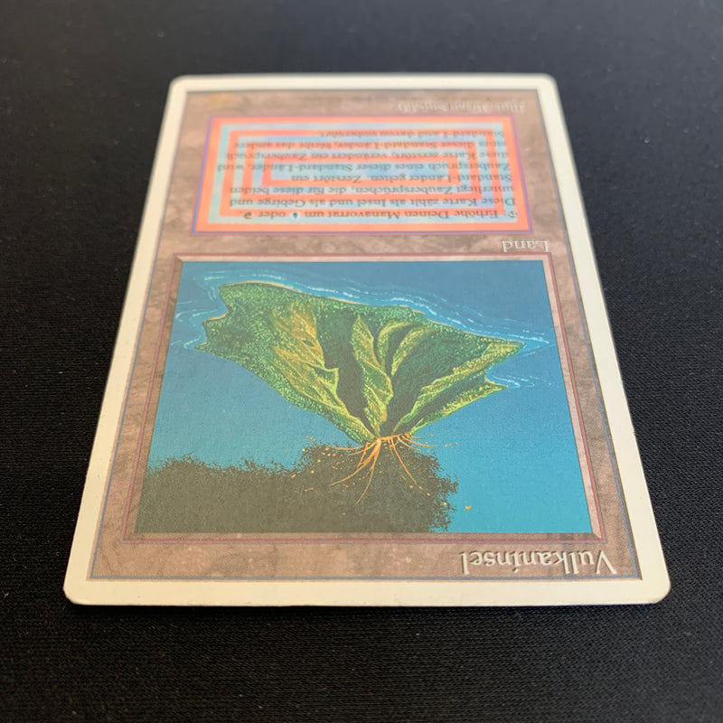 Volcanic Island - Foreign White Bordered - German