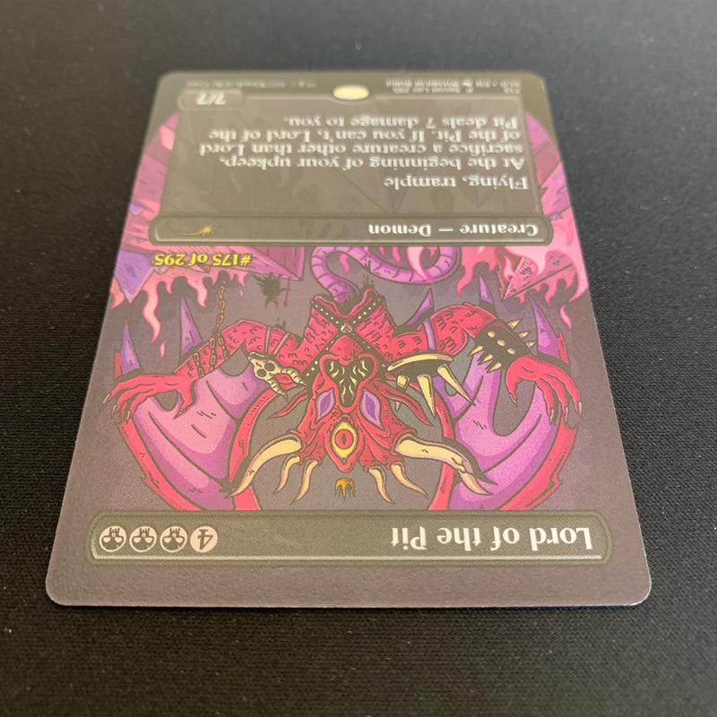 Lord of the Pit (Serialized) - MagicCon Products - NM, 175/295