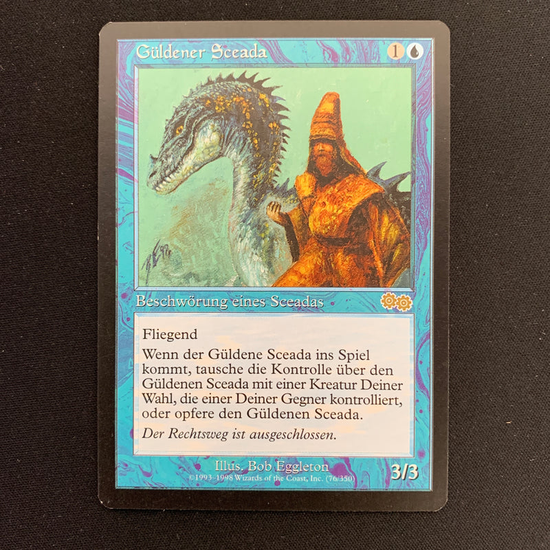 Gilded Drake - Urza's Saga - German