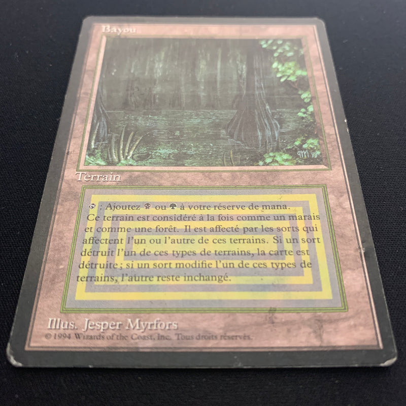 Bayou - Foreign Black Bordered - French