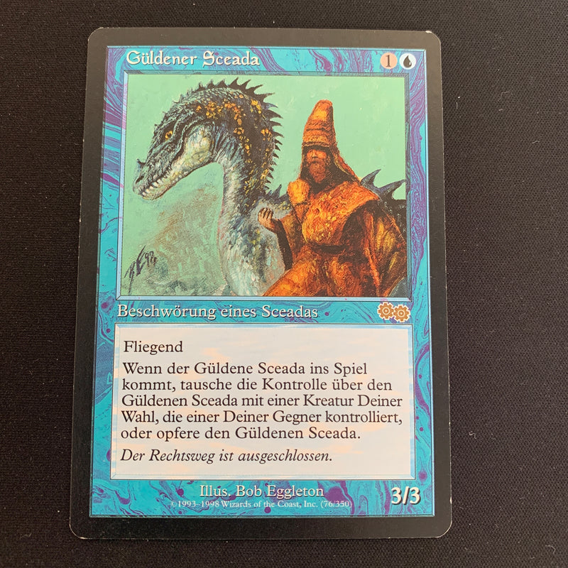 Gilded Drake - Urza's Saga - German