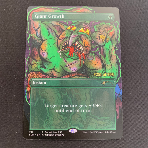 Giant Growth (Serialized) - MagicCon Products - NM, 251/295