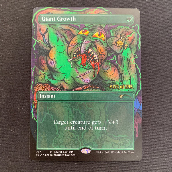 Giant Growth (Serialized) - MagicCon Products - NM, 172/295