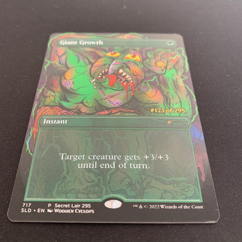 Giant Growth (Serialized) - MagicCon Products - NM, 123/295