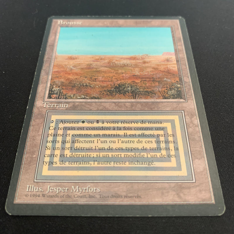 Scrubland - Foreign Black Bordered - French