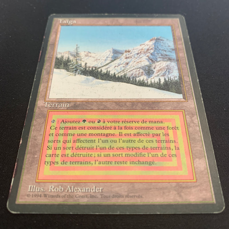 Taiga - Foreign Black Bordered - French