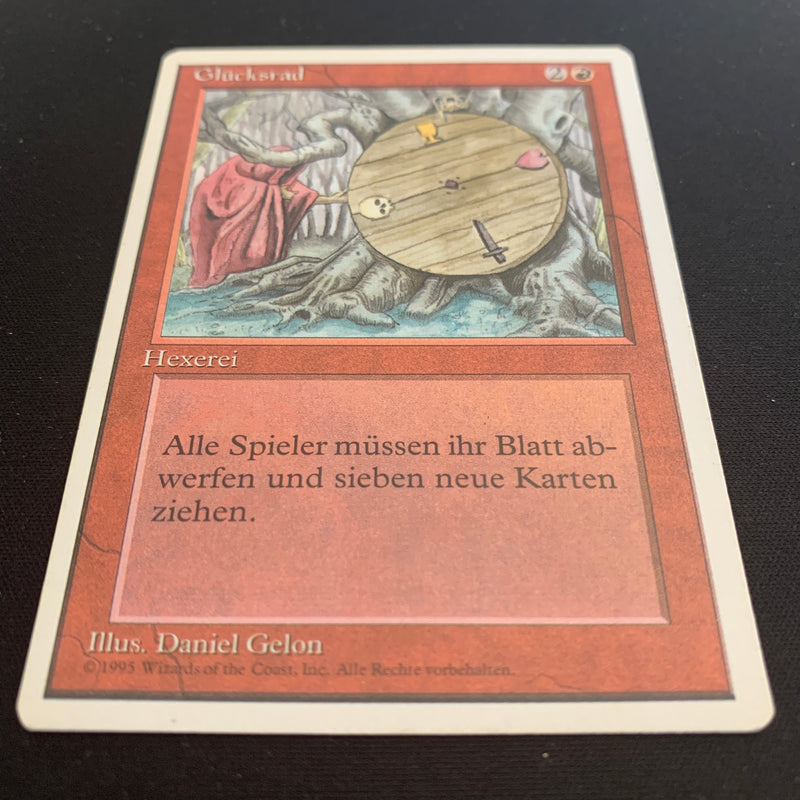 Wheel of Fortune - Foreign White Bordered - German