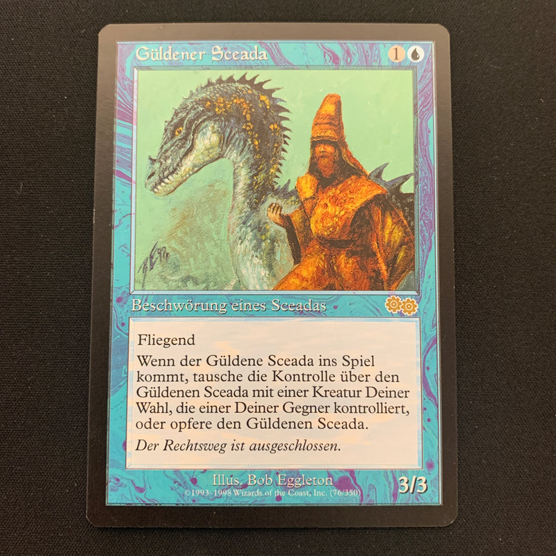 Gilded Drake - Urza's Saga - German