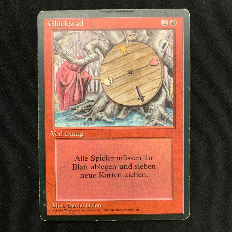 Wheel of Fortune - Foreign Black Bordered - German