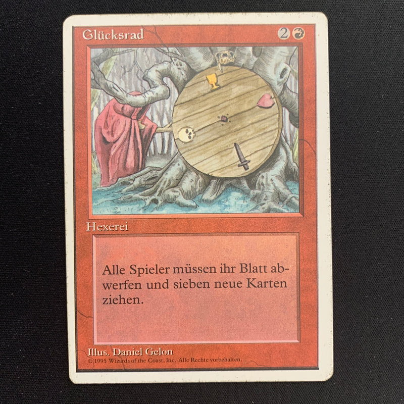 Wheel of Fortune - Foreign White Bordered - German