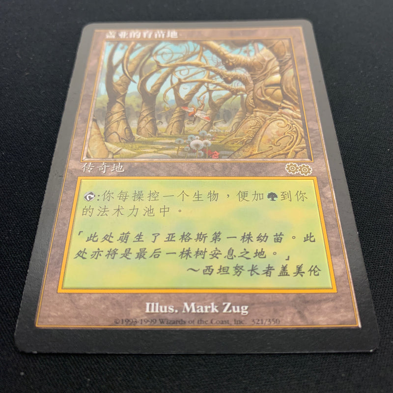 Gaea's Cradle - Urza's Saga - Simplified Chinese