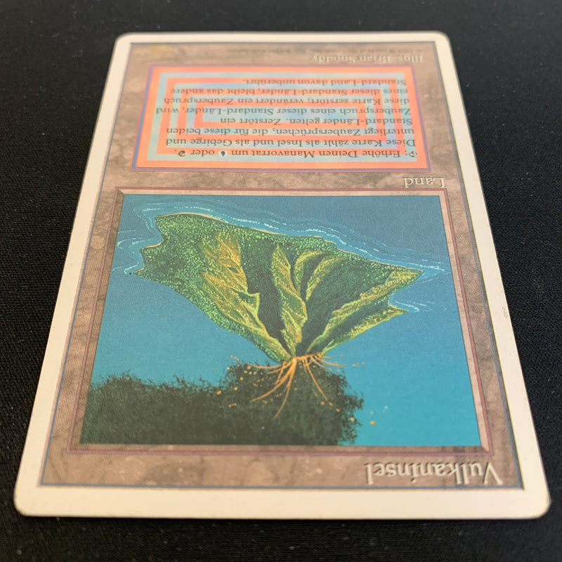 Volcanic Island - Foreign White Bordered - German