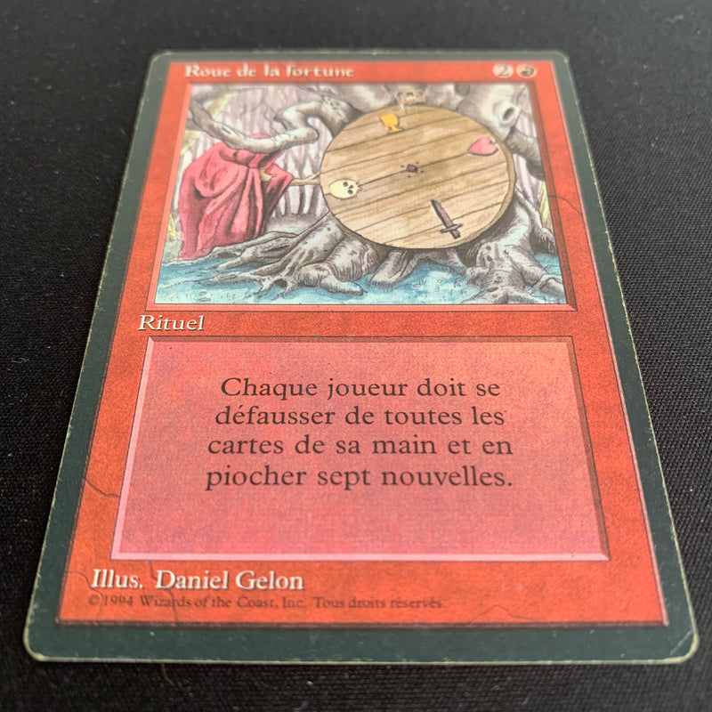 Wheel of Fortune - Foreign Black Bordered - French