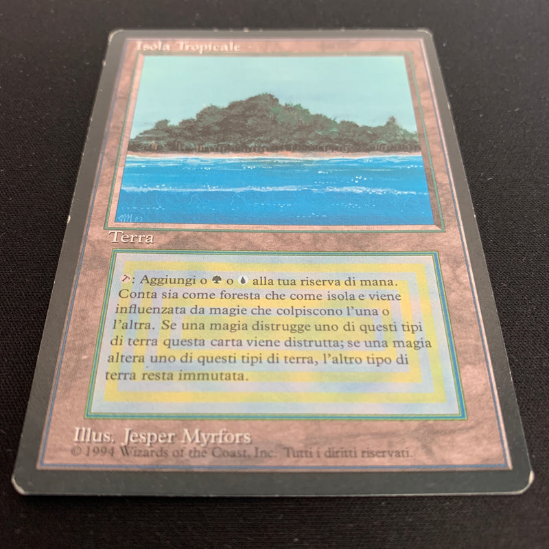 Tropical Island - Foreign Black Bordered - Italian