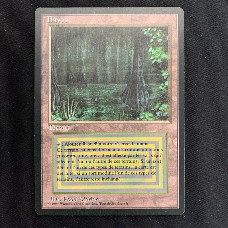 Bayou - Foreign Black Bordered - French