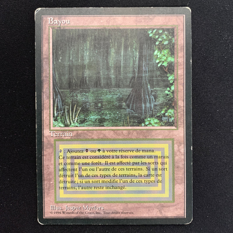 Bayou - Foreign Black Bordered - French