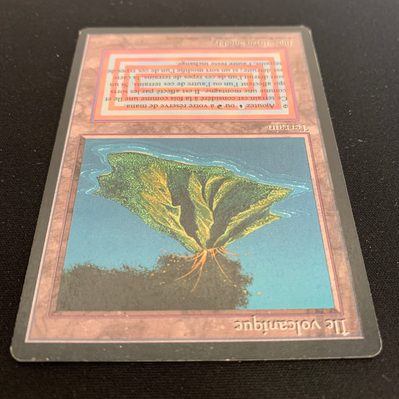 Volcanic Island - Foreign Black Bordered - French